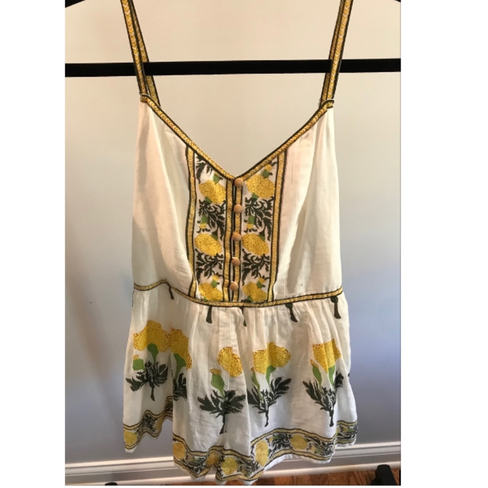 Urban Outfitters Dahlia Button Down Romper